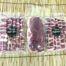 カモ肉バーベキューセット(約1kg)