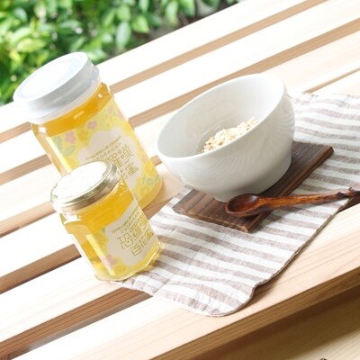 【広島県産】天然はちみつ「OSORAKAN　百花蜜」(500g×1本、170g×1本)