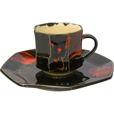作家もの陶器コーヒーカップ