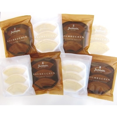 ユーハイム バウムクーヘンスライス詰め合わせ(チョコバウム入り) 24個入