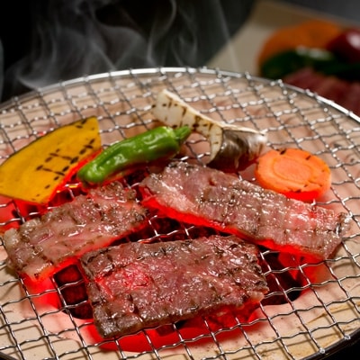 山梨県産 富士山麓牛 霜降りカルビ 400g