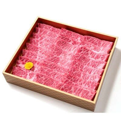 山梨県産 富士山麓牛 霜降りカルビ 400g