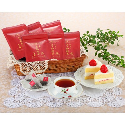 八女星野産和紅茶ティーバッグ 2g×10P入 6袋