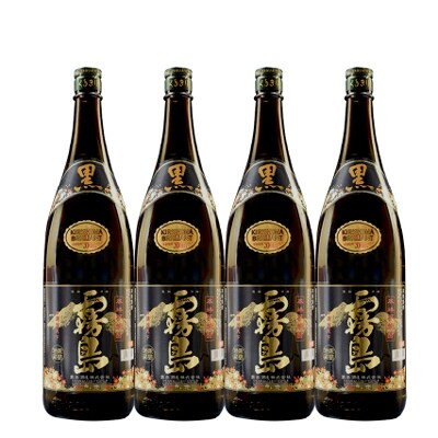 黒霧島(20度)1.8L瓶×4本　寄付金額10000円