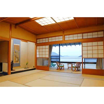 水野旅館 お食事券2名様分 (伊勢海老と佐賀牛の網焼きが入った会席料理)