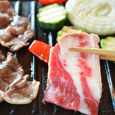 えりも 短角牛カルビとハンバーグと牛丼のセット