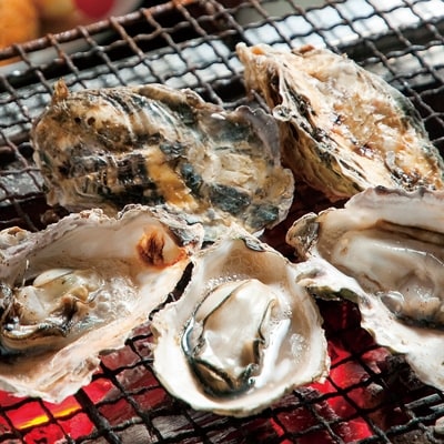能登穴水の牡蠣(殻付)3kg　加熱調理用