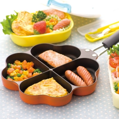IHオムフライパン&IH四葉のフライパンセット