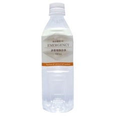 非常用保存水 EMERGENCY 500ml24本入り&times;1ケース