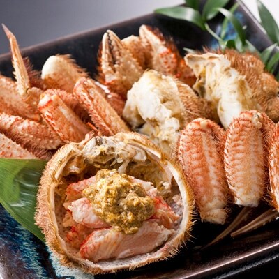 北海道産活蒸し毛がに (400g)×3尾