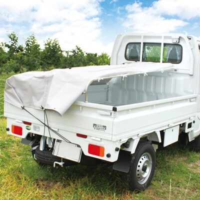 軽トラ用おてがる幌シート「ラクホロミニ」(遮熱シート)