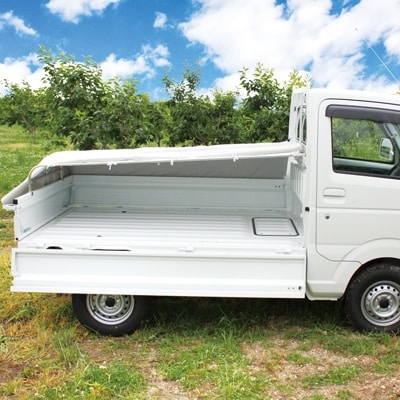 軽トラ用おてがる幌シート「ラクホロミニ」(遮熱シート)