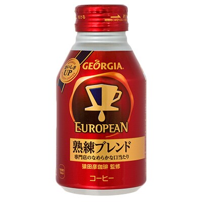 ジョージア ヨーロピアン 熟練ブレンド 270ml ボトル缶×24本