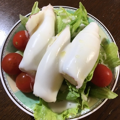 【冷凍便】八幡浜発!「白イカ(剣先イカ)」ドカーンと2kg!【F22-210】