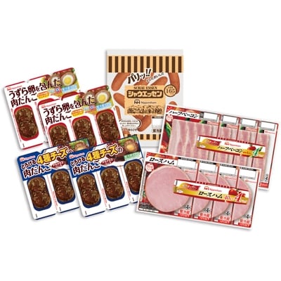 日本ハム　お弁当にぴったり!セット(5種7点)