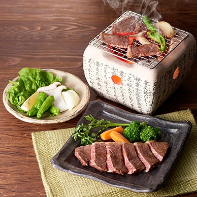 佐賀牛イチボとトモサンカクの希少部位焼肉セット　500g