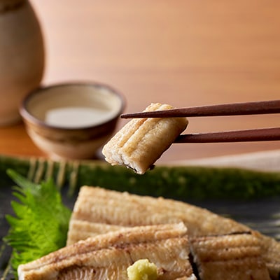 浜名湖産 鰻白焼大3本セット