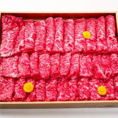 【山梨県産 富士山麓牛】ロース薄切り 約1kg すき焼き・しゃぶしゃぶ用牛肉 | ふるさと納税のお礼品