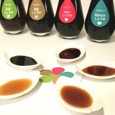 300年の歴史を食べ比べ【お花のおしょうゆ5本セット】