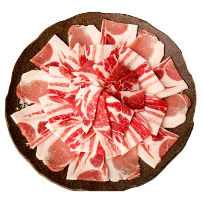 えびの純粋　黒豚お肉セット(ロース、肩ロース、バラ)680g