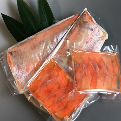 琵琶湖の宝石　「ビワマスフィーレ(生食用)」&「ビワマススモーク」