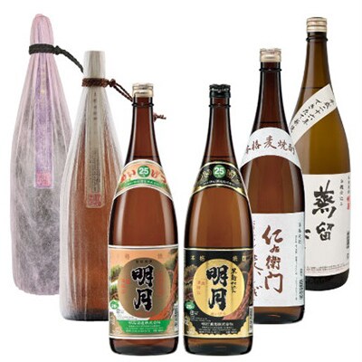 明石酒造飲み比べ1800ml×6本セット(R)