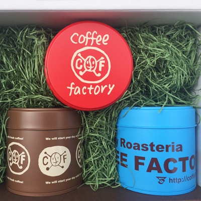 【100g×ブレンド3種(豆)】キャニスター缶入りコーヒーつくばBセレクト