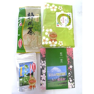 お茶屋が作った大福セット(大福2種類×3個・お茶3種類)