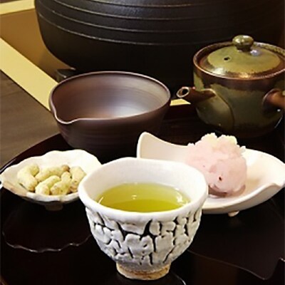 伊勢茶と羊羹のセット