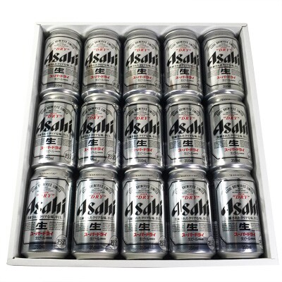 【缶ビールセット】アサヒスーパードライ350ml×15本