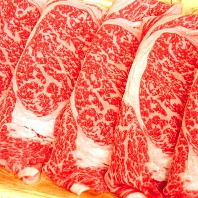 球磨牛　熊本県産　黒毛和牛ロースすき焼き用　1kg(1000g)