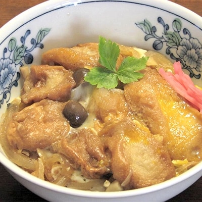 登米のご当地グルメ【あぶら麩丼】たれ付きセット(3人前×8袋)