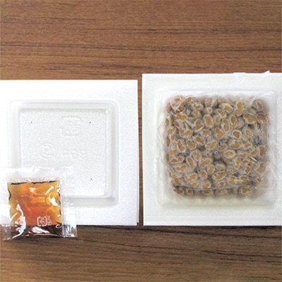 【2022年3月中旬発送】登米市産小粒大豆でつくった納豆詰め合わせ