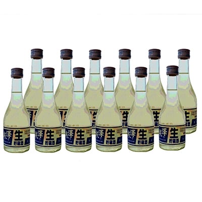 澤乃泉(さわのいずみ)　生貯蔵酒　300ml(12本)