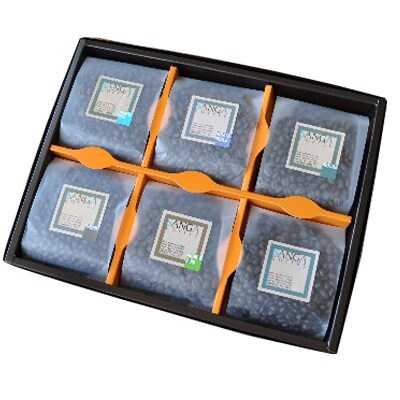 【のし付き】サンガコーヒー〈豆〉100g×6種