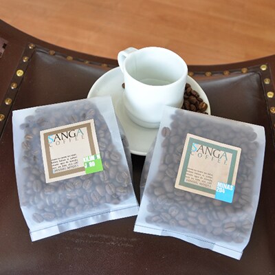 【のし付き】サンガコーヒー〈豆〉100g×6種