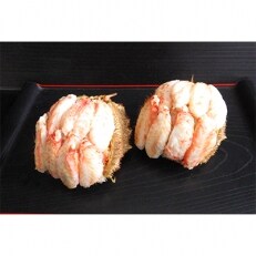 [北海道産]ボイル毛蟹甲羅盛(約150g×2個)
