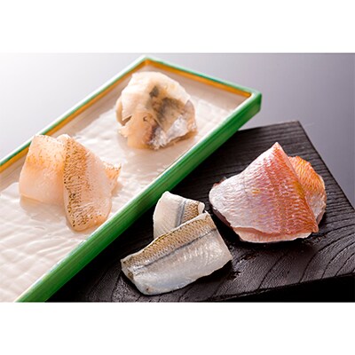 上杉の海鮮ささ漬90g樽四品×2セット