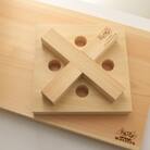 【紀州ヒノキ】まな板と×〇鍋敷き