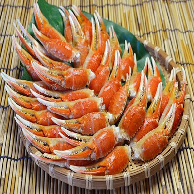 ずわいがに爪 たっぷり1kg (30~40個入) ボイル済&切れ目加工!