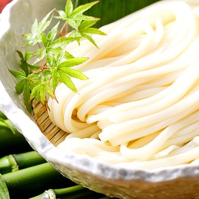 かも川手延べざるうどん　200g×16袋