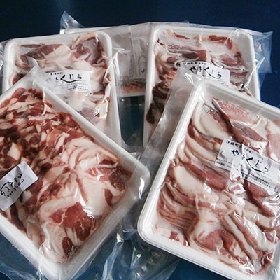 猪(やまくじら)御礼品(京都府伊根町産:イノシシスライス肉500g×4パック)