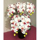 光触媒造花胡蝶蘭　5本立(ホワイトピンク)