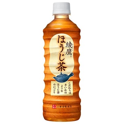 【コカ・コーラ社】綾鷹 ほうじ茶 (525ml)PET×24本