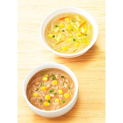 【昭和41年創業】ダイショーの『スープはるさめ 鶏しお&とんこつしょうゆ』60食セット