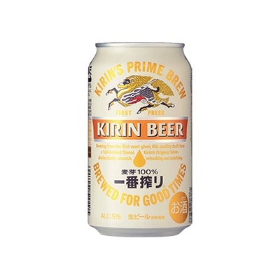 福岡工場産　キリン一番搾り生ビール350ml缶×24本セット