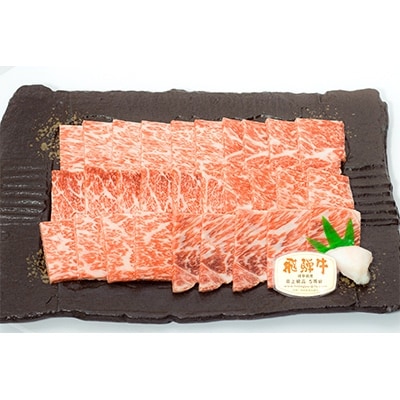 店主こだわり雌牛 飛騨牛　A5等級　ロース　焼き肉用　約550g×2【ミートショップみかど】