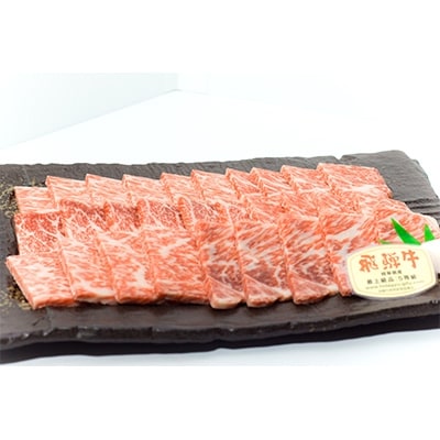 店主こだわり雌牛 飛騨牛　A5等級　ロース　焼き肉用　約550g×2【ミートショップみかど】