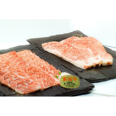 店主こだわり雌牛飛騨牛A5等級ステーキ約200g×3枚&焼き肉約600g×2【ミートショップみかど】