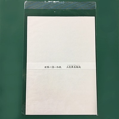 世界有数の薄い和紙　A4シート　10枚セット